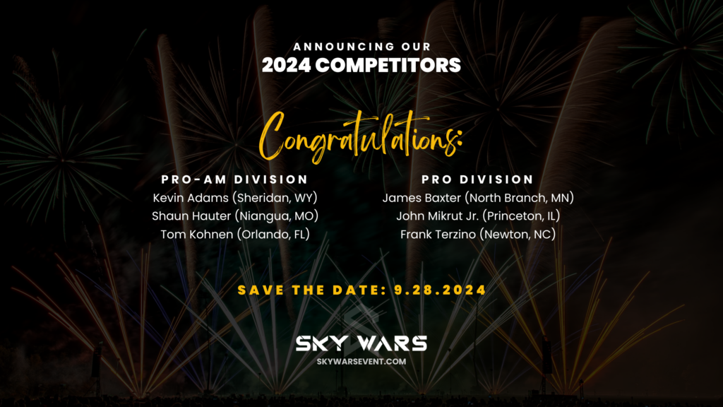 2024 Competitors Announcement Sky Wars 2024 Competitors Announcement Sky Wars